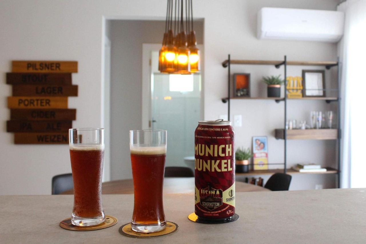 Apto Tematico Cerveja - Pomerode Sc Екстериор снимка